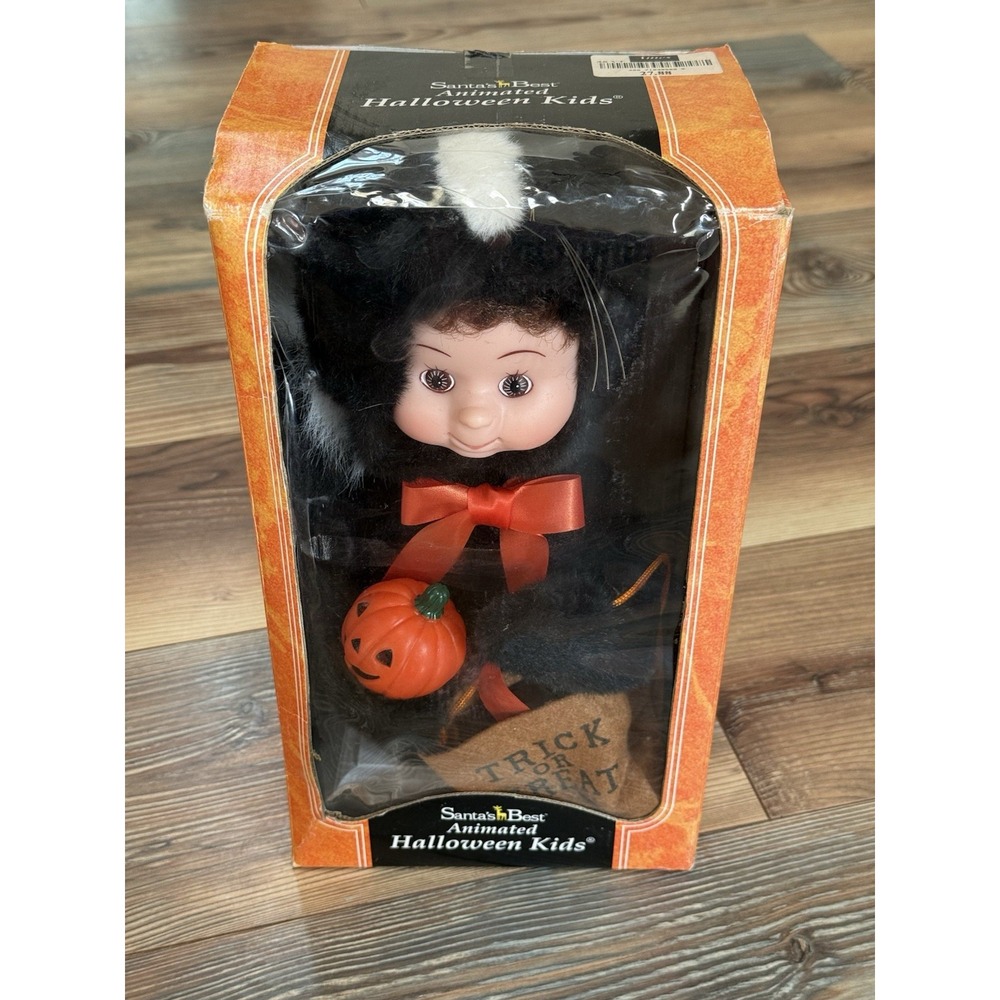 Santas Best Animated Halloween Kids Skunk